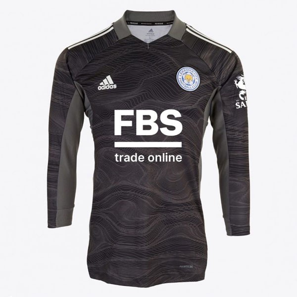 Tailandia Camiseta Leicester City Portero ML 2021/22 Negro